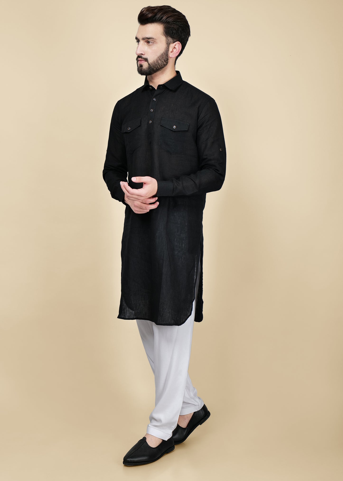 PATHANI KURTA WITH PATIALA PANT