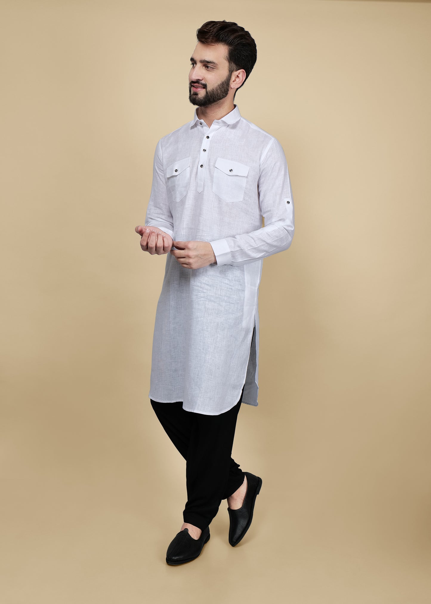 PATHANI KURTA WITH PATIALA PANT