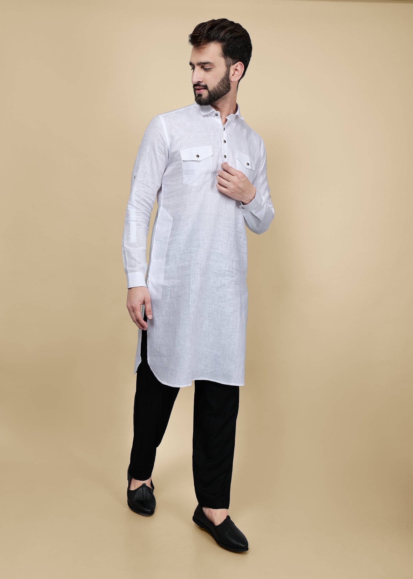 PATHANI KURTA WITH PATIALA PANT