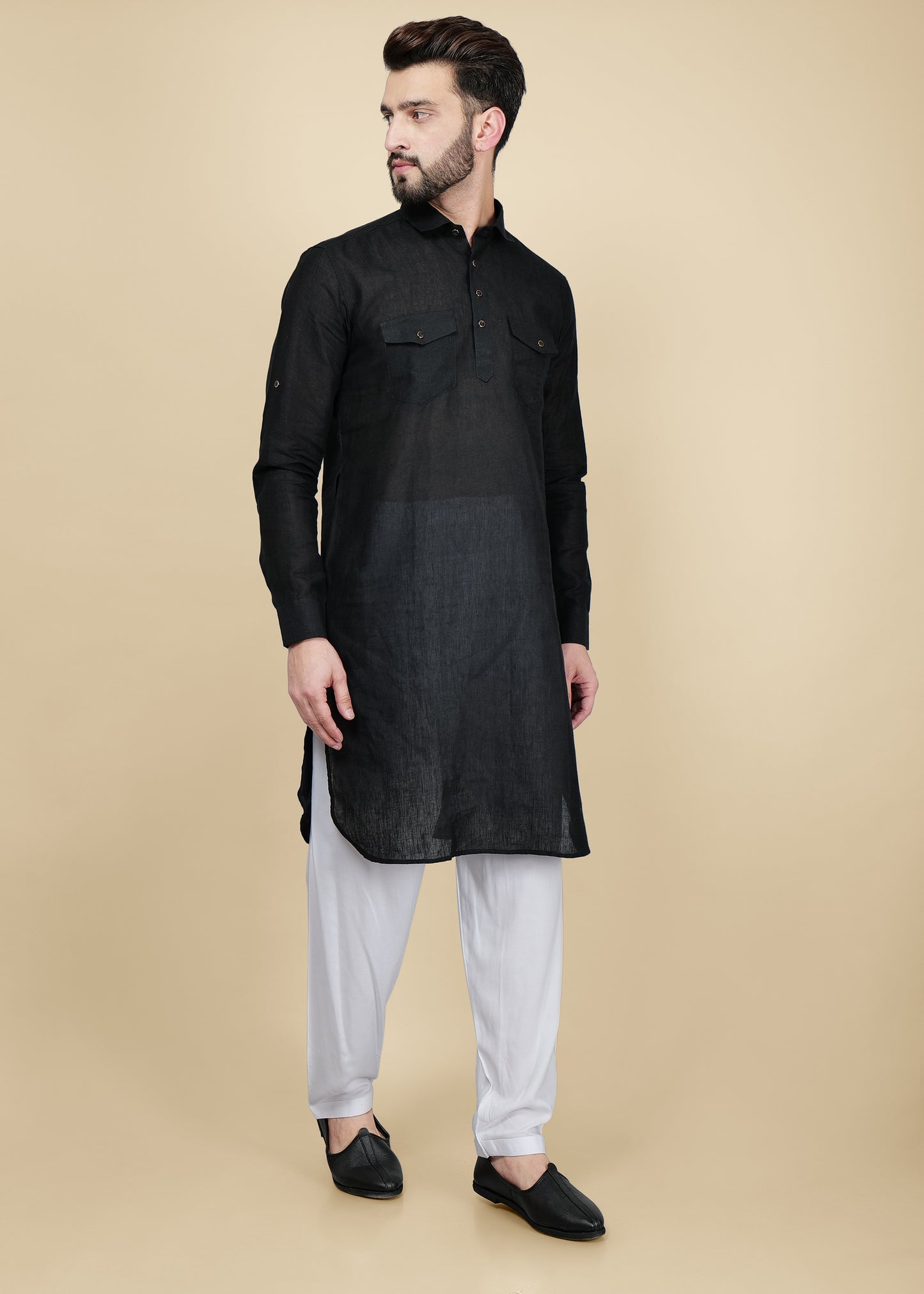 PATHANI KURTA WITH PATIALA PANT