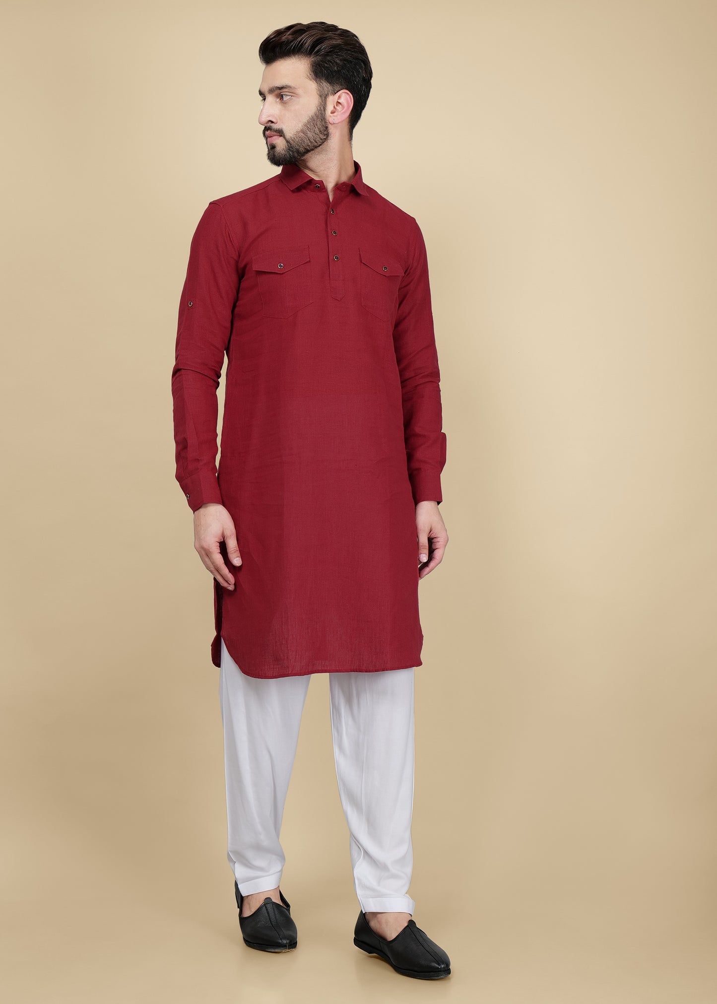 PATHANI KURTA WITH PATIALA PANT