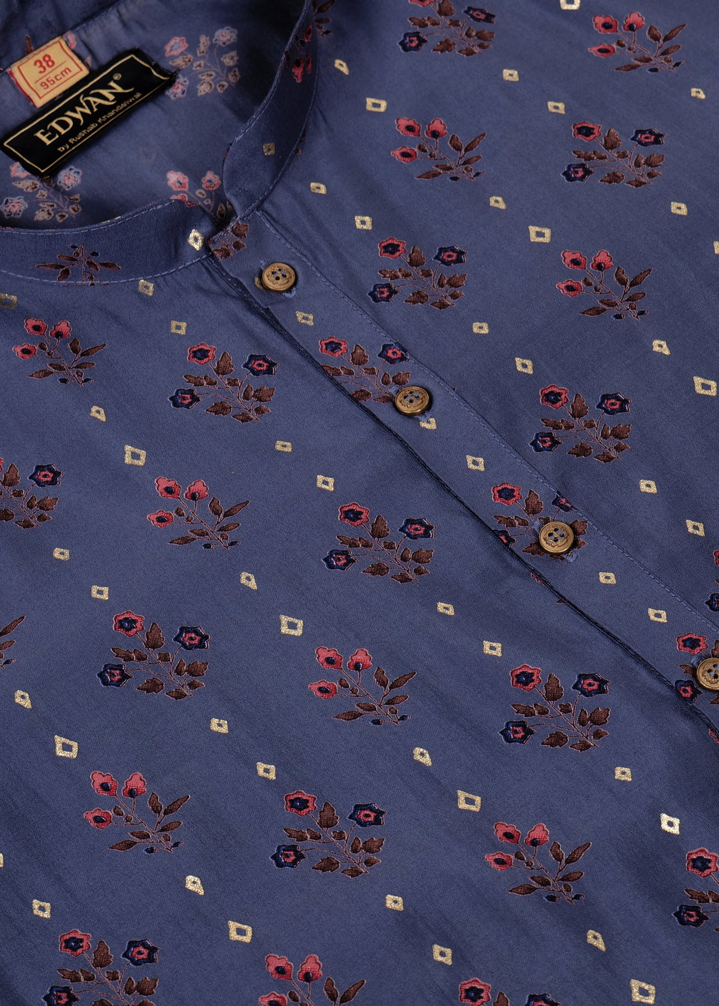 Printed Cotton Kurta Set