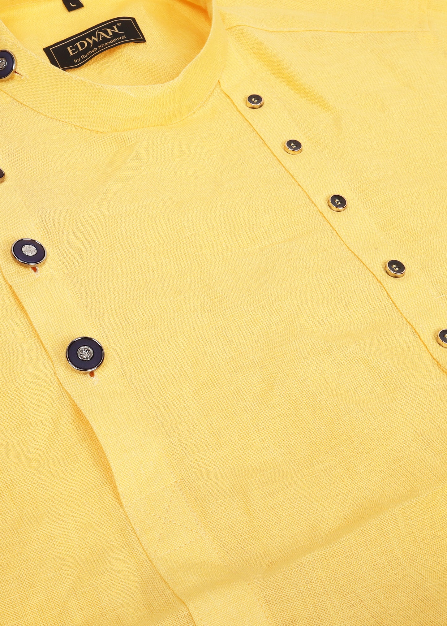 Designer Yellow Kurta