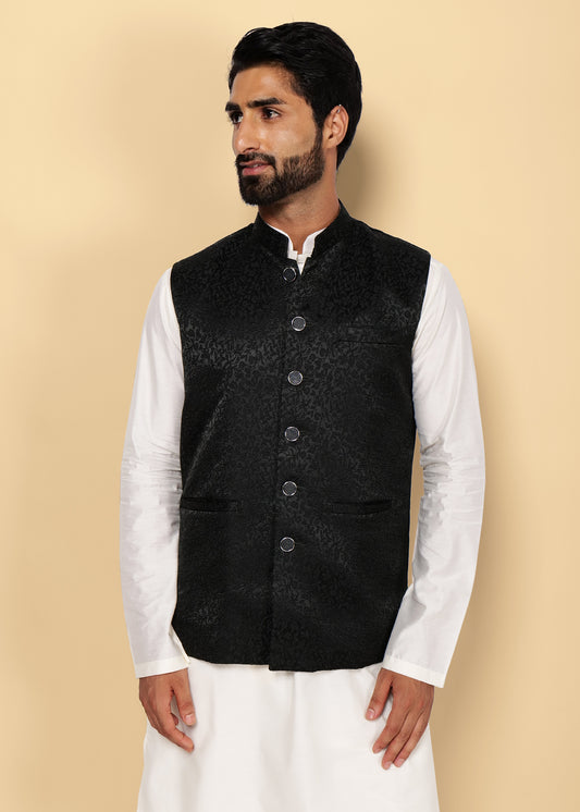 dark green nehru jacket 