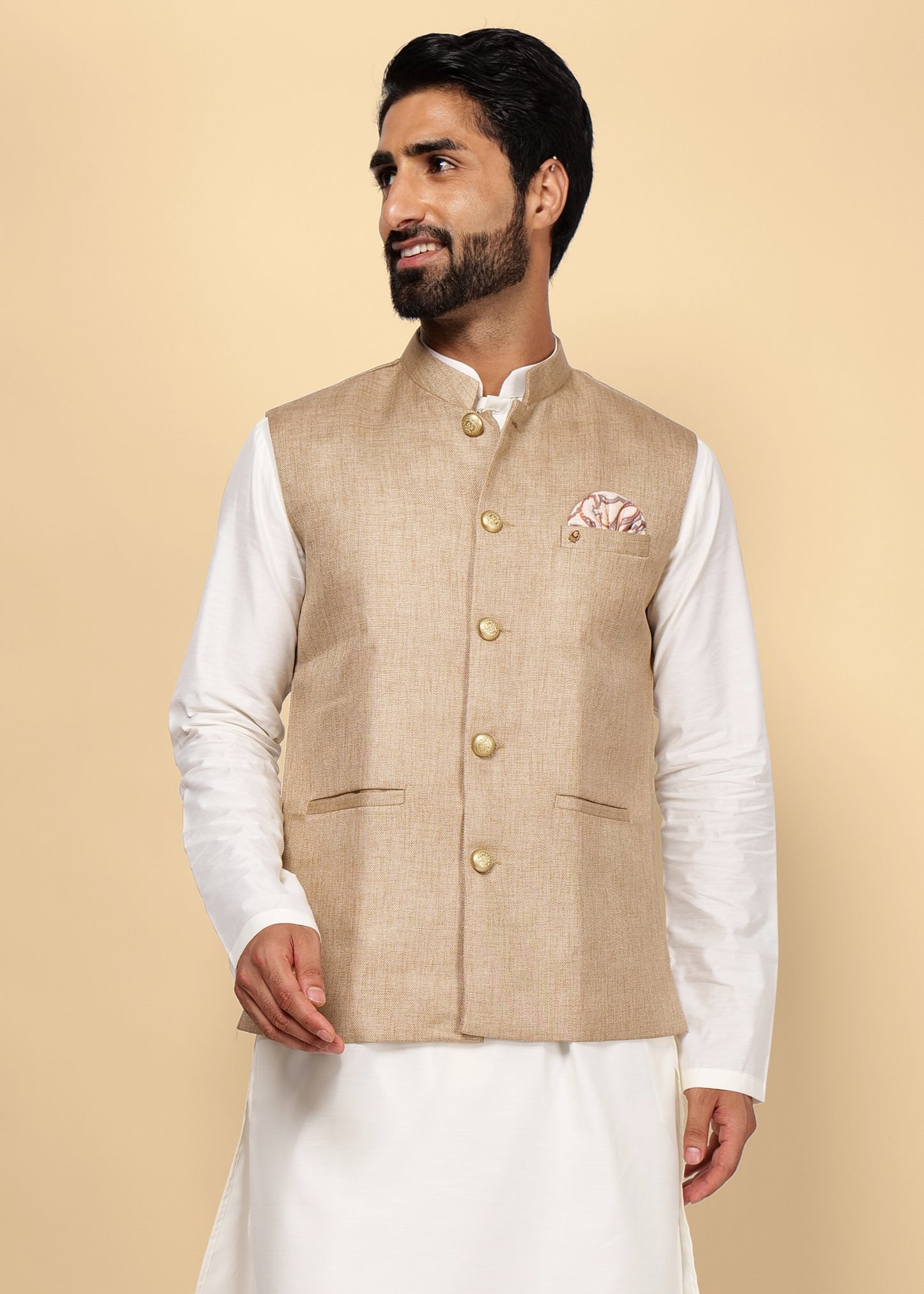Brown Nehru Jacket
