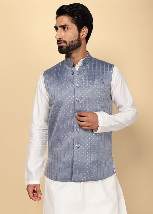 Grey Nehru Jacket
