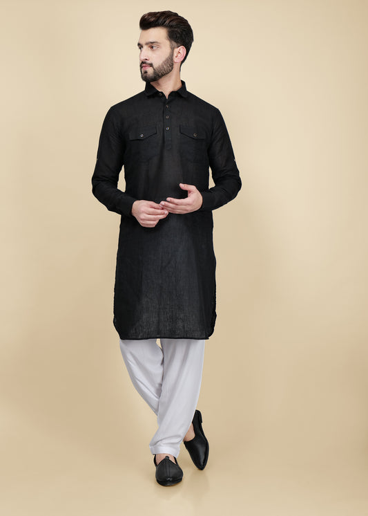 PATHANI KURTA WITH PATIALA PANT