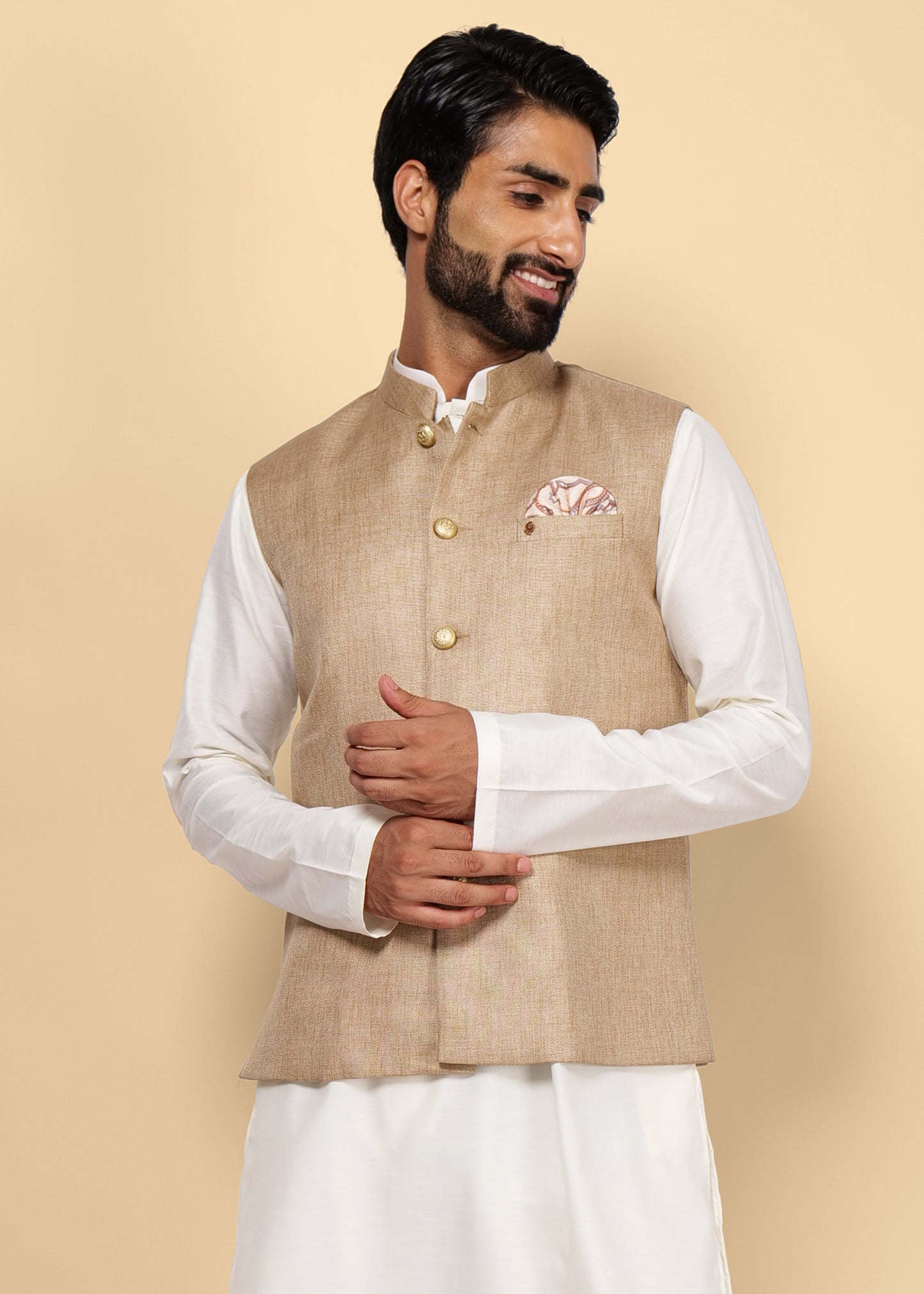 Brown Nehru Jacket