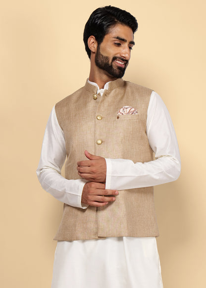 Brown Nehru Jacket