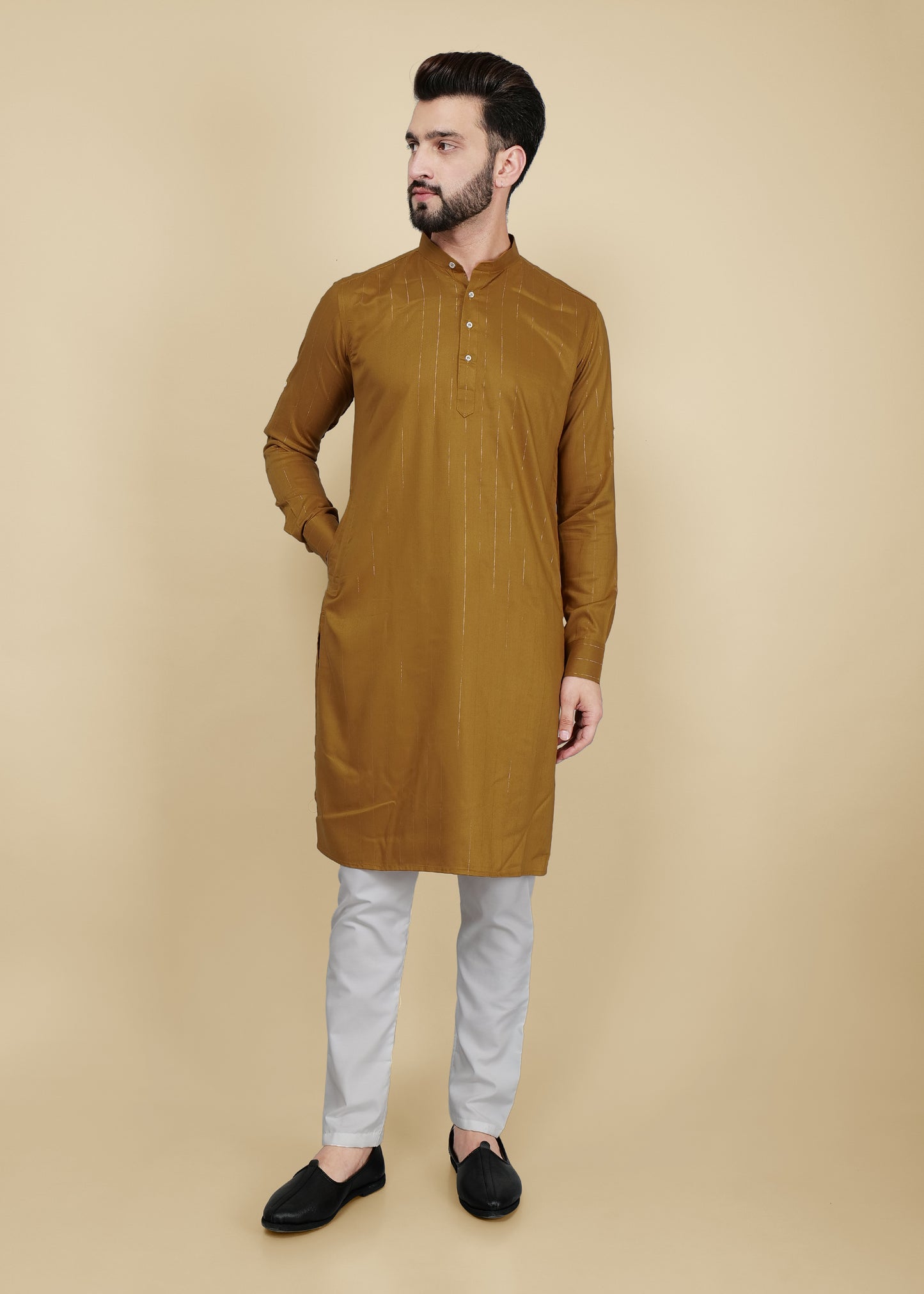 Printed Cotton Kurta Set