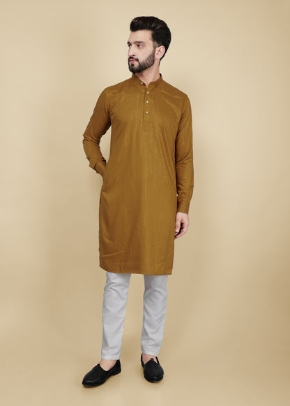 Printed Cotton Kurta Set