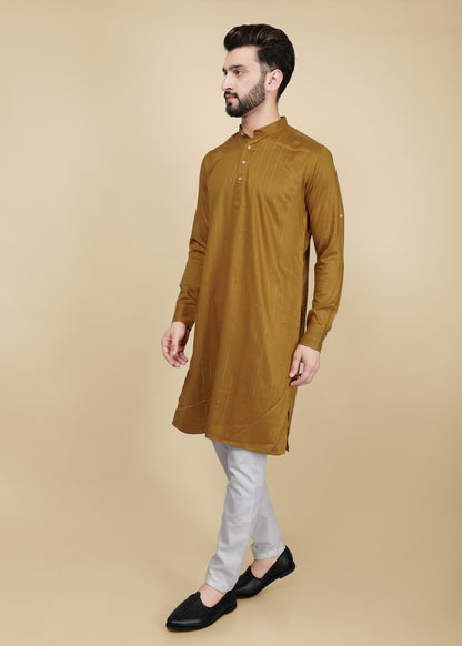 Printed Cotton Kurta Set