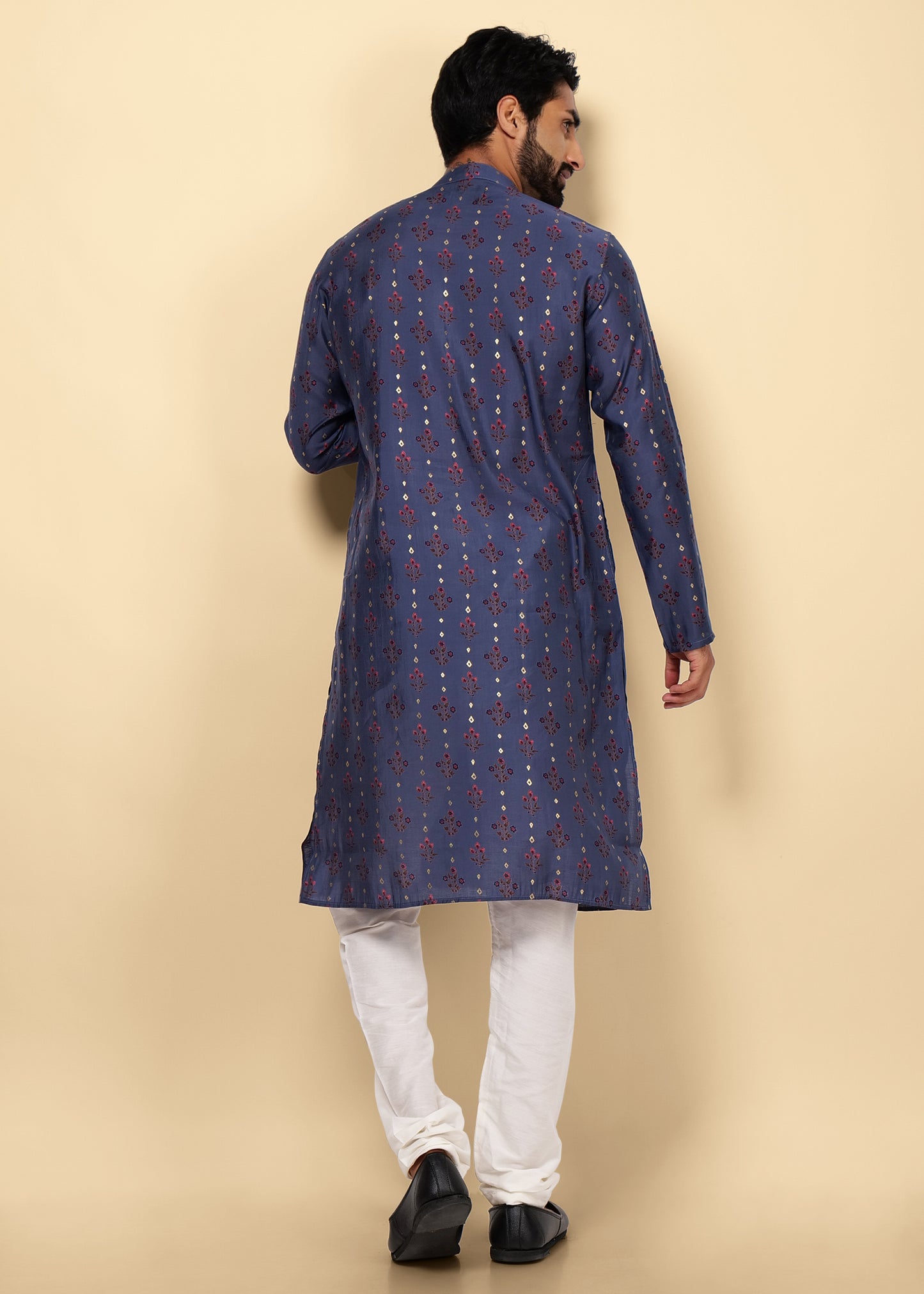 Printed Cotton Kurta Set