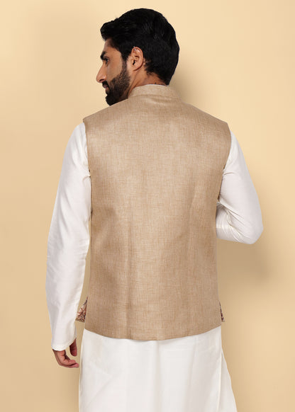 Brown Nehru Jacket