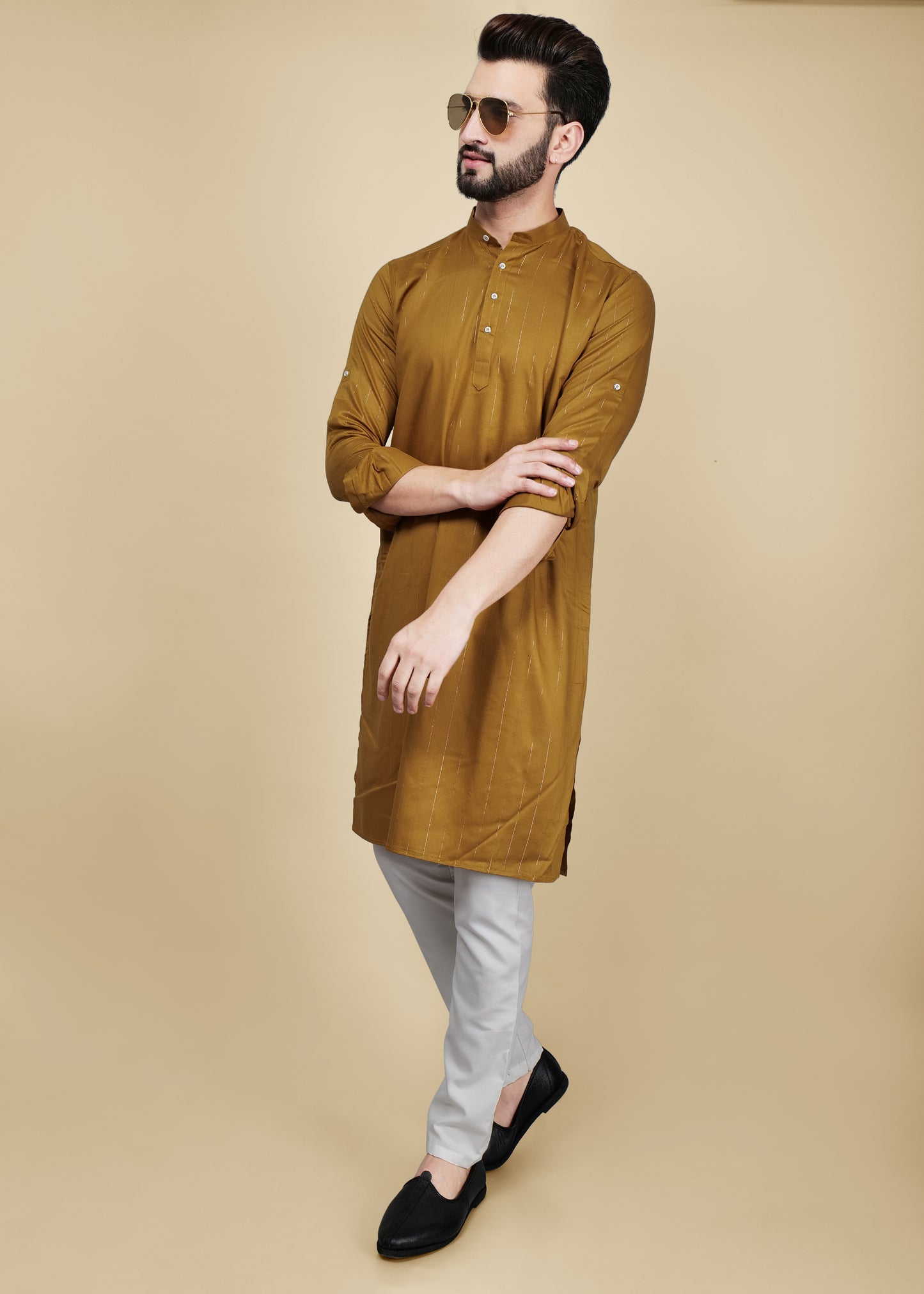 Printed Cotton Kurta Set