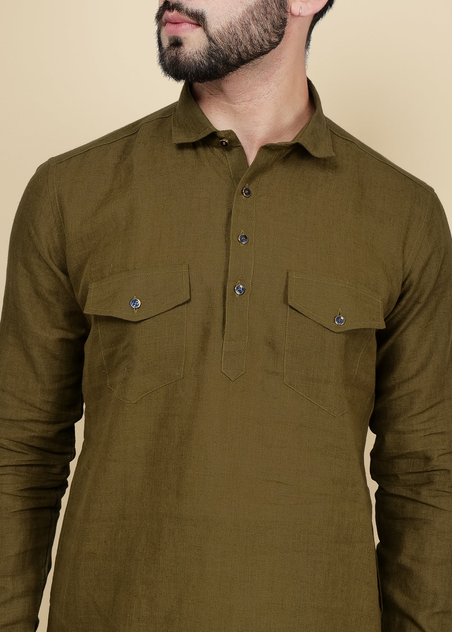 PATHANI KURTA WITH PATIALA PANT
