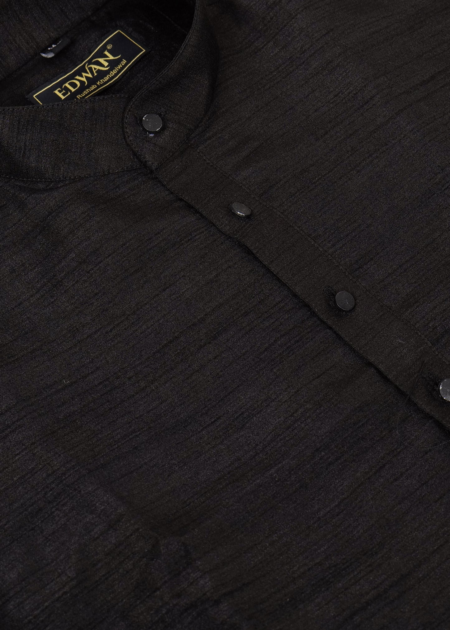 Black Nehru Jacket Kurta Set