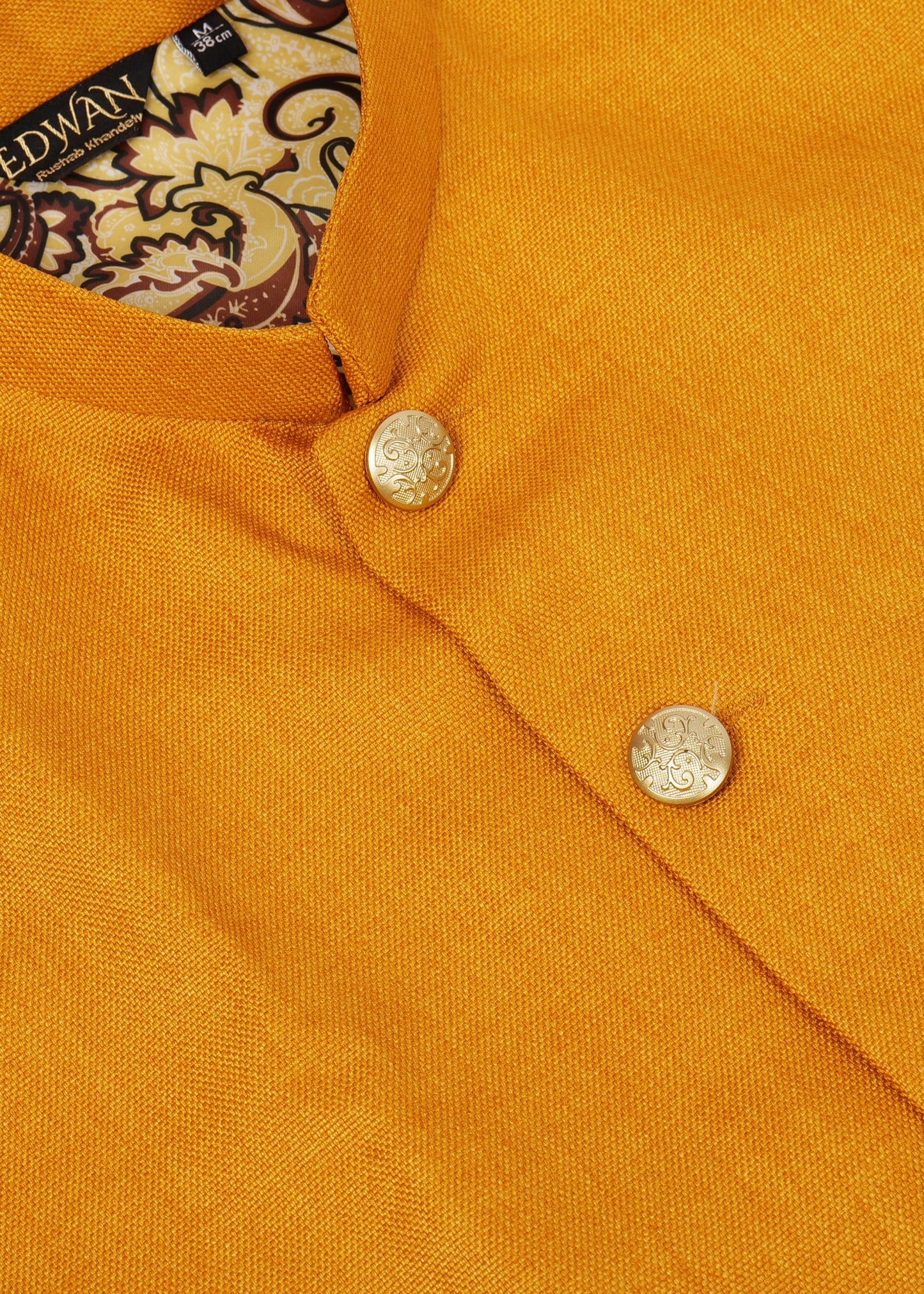 Mustard Nehru Jacket