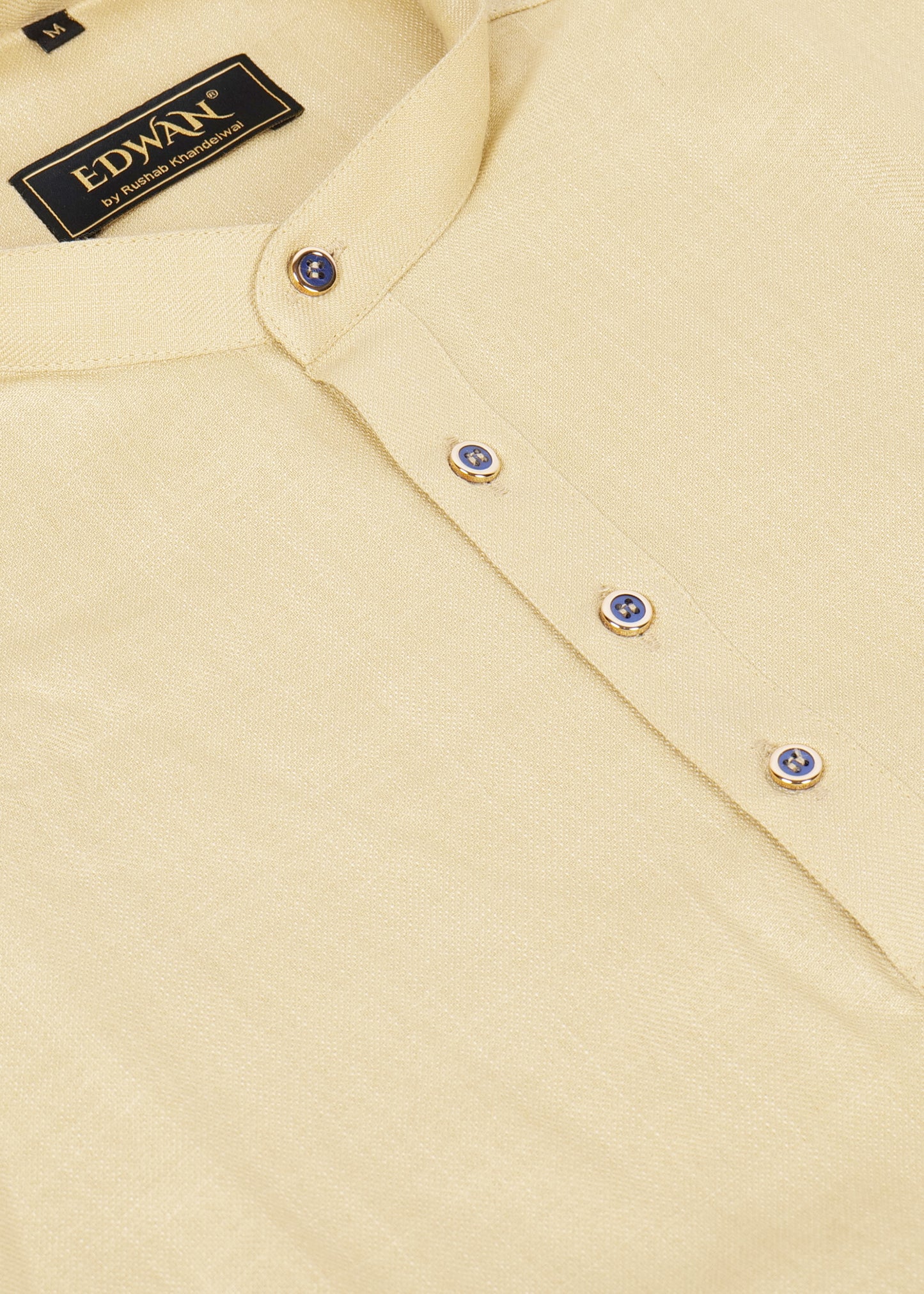 Flor Khaki Pure Cotton Kurta Set